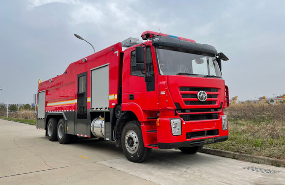 IVECO 10T Fire Dept Rescue Trucks With Water Foam Multifunction