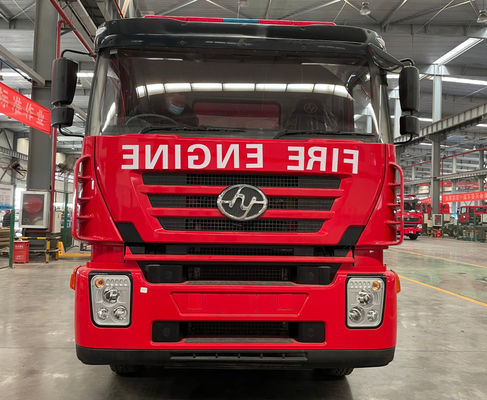 IVECO 6x4 Foam Fire Truck Engine 1000L Capacity For Fire Fighting