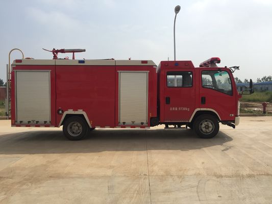 ISUZU 4x2 Water Foam Fire Rescue Vehicles Mini 4 Ton For Emergency Rescue