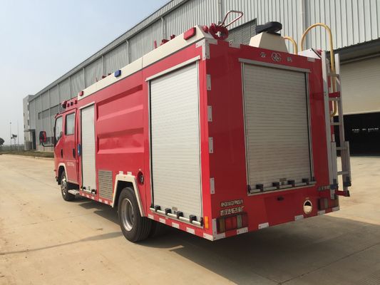 ISUZU 139KW Foam Fire Truck, 4x2 4000L Mini Fire Engine With Foam Water