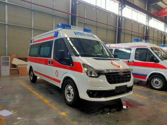 Ντίζελ Ασθενοφόρο Πρώτων Βοηθειών μεσαίας στέγης Για τη μεταφορά ασθενών σε νοσοκομείο