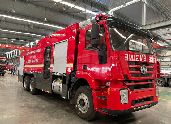 IVECO 290HP Πυροσβεστικά οχήματα διάσωσης 10 τροχοφόρα Χωρητικότητα 10000L